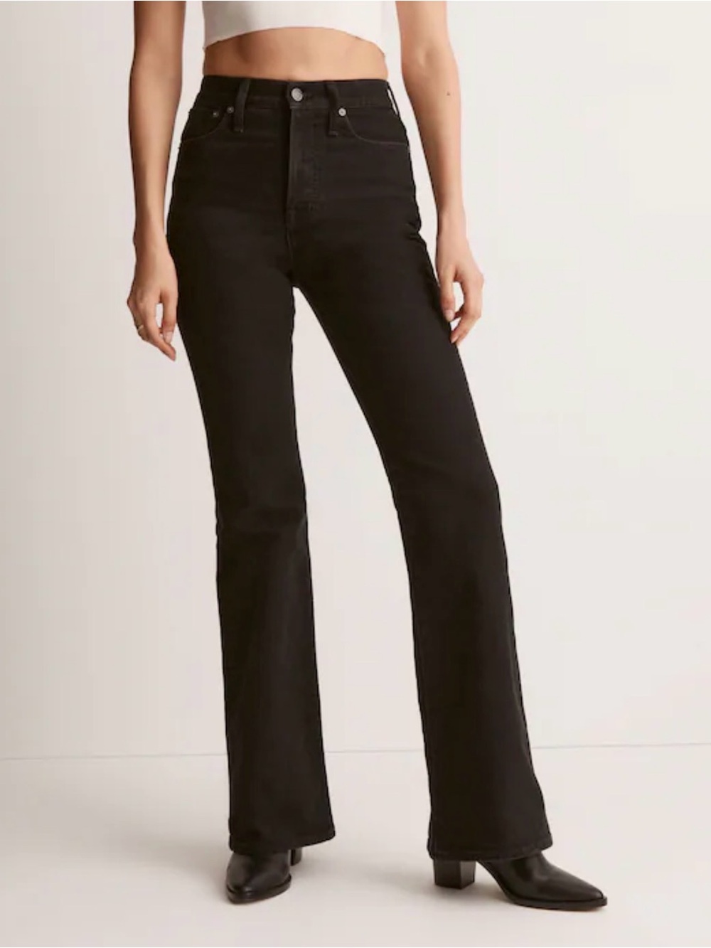 Madewell The Perfect Vintage Flare Jean in Sherborn Wash size 27